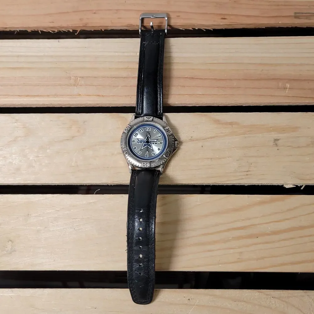VINTAGE Official NFL Dallas Cowboy Wrist Watch (1998)